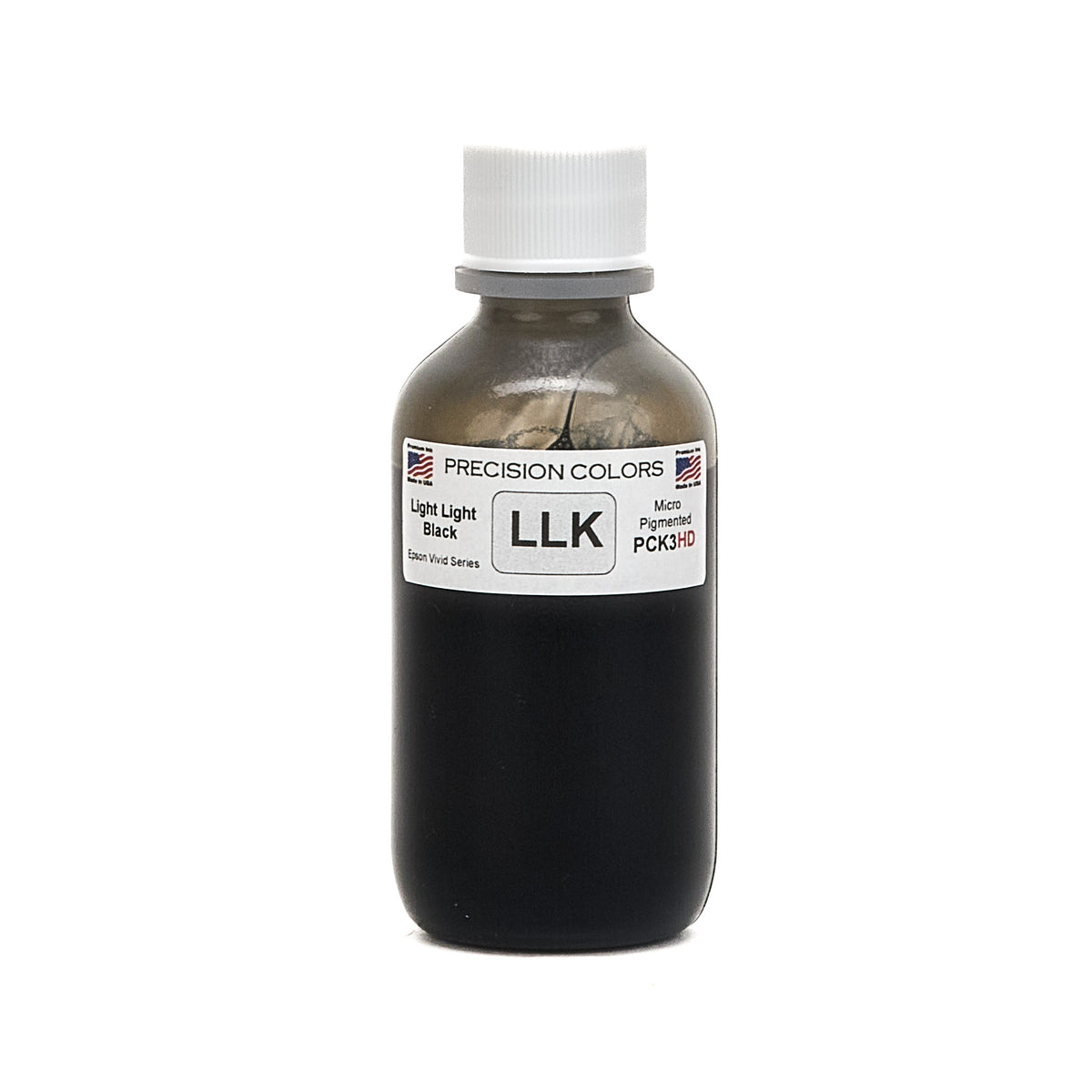 Precision Colors PCK3HD Light Light Black pigment ink, 2 oz bottle