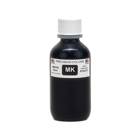 Precision Colors PCK3HD Matte Black pigment ink, 2 oz bottle