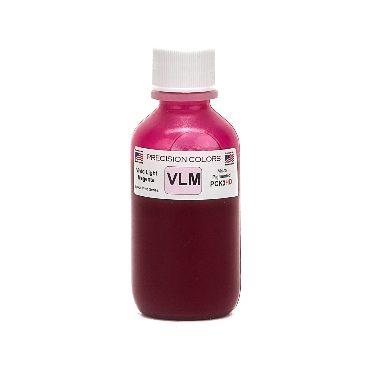 Precision Colors PCK3HD Vivid Light Magenta pigment ink, 2 oz bottle