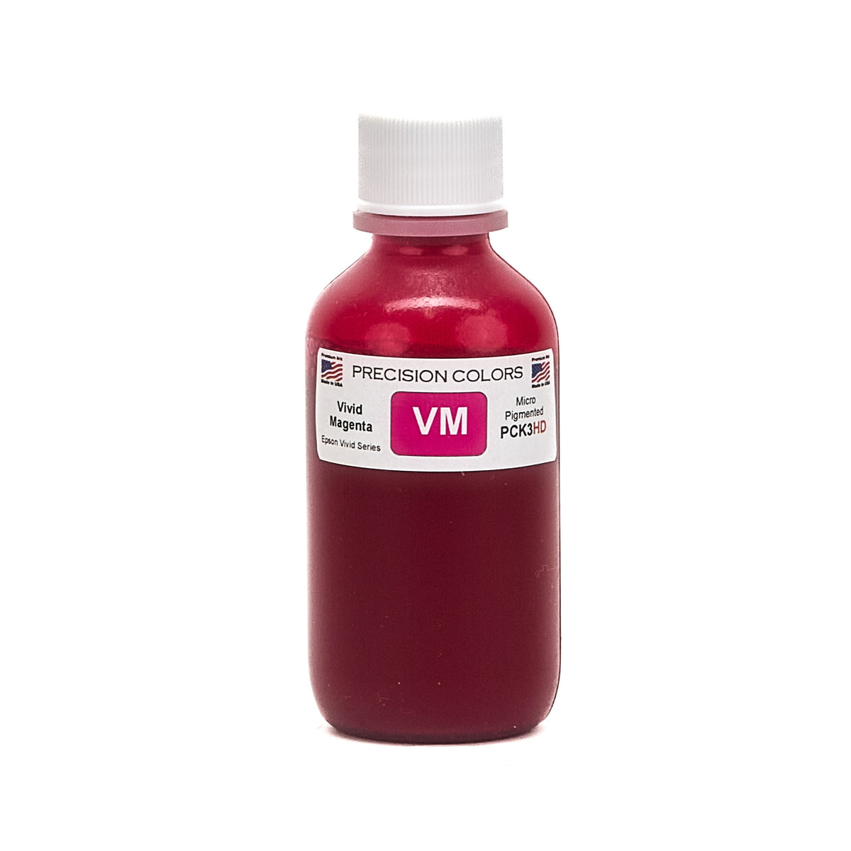 Precision Colors PCK3HD Vivid Magenta pigment ink, 2 oz bottle