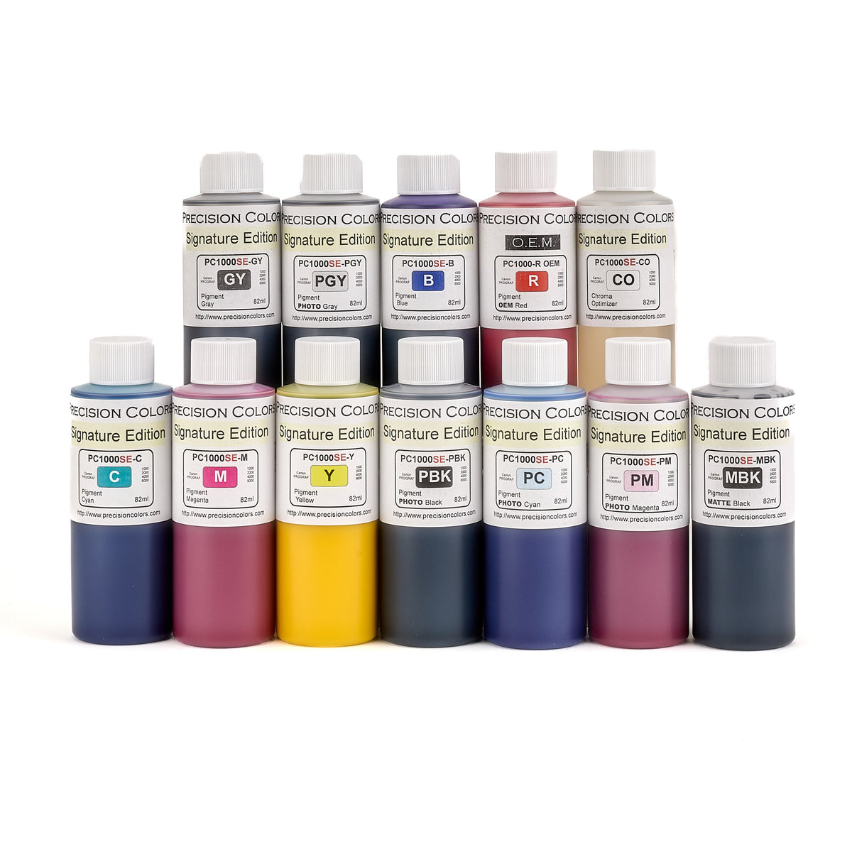 Canon PFI-1000 Ink Set for imagePROGRAF PRO-1000 – 82 ml (12 Colors)