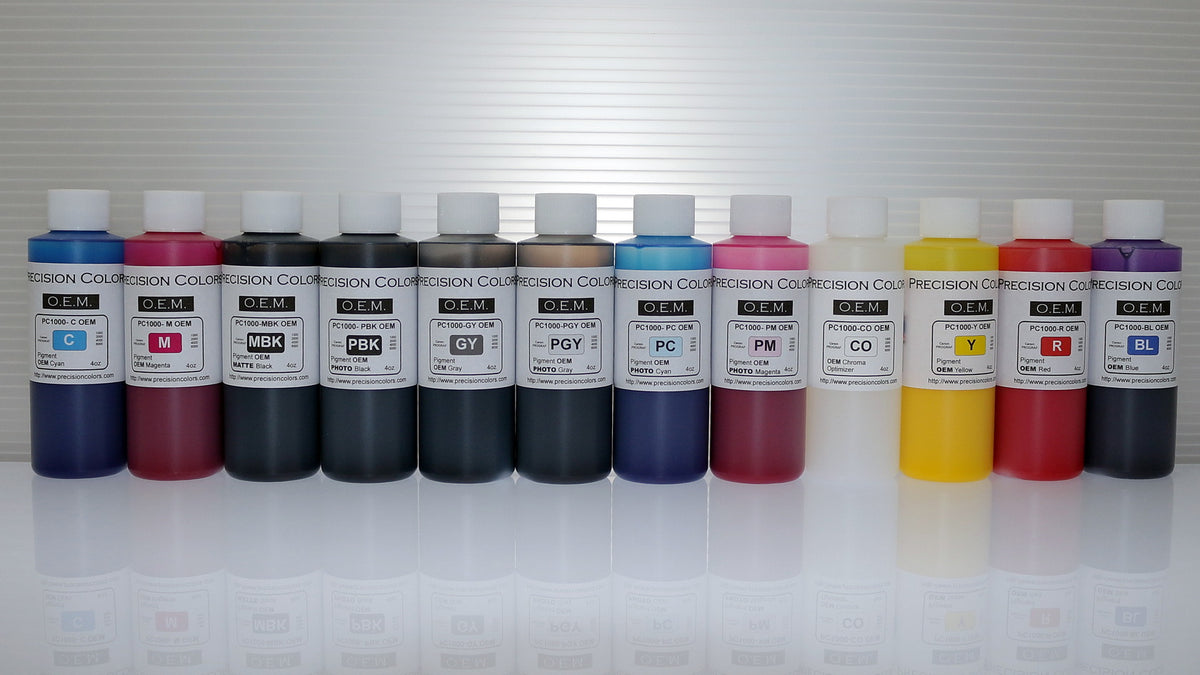 Canon PFI-1000 OEM ink set, 4 oz, 12 colors